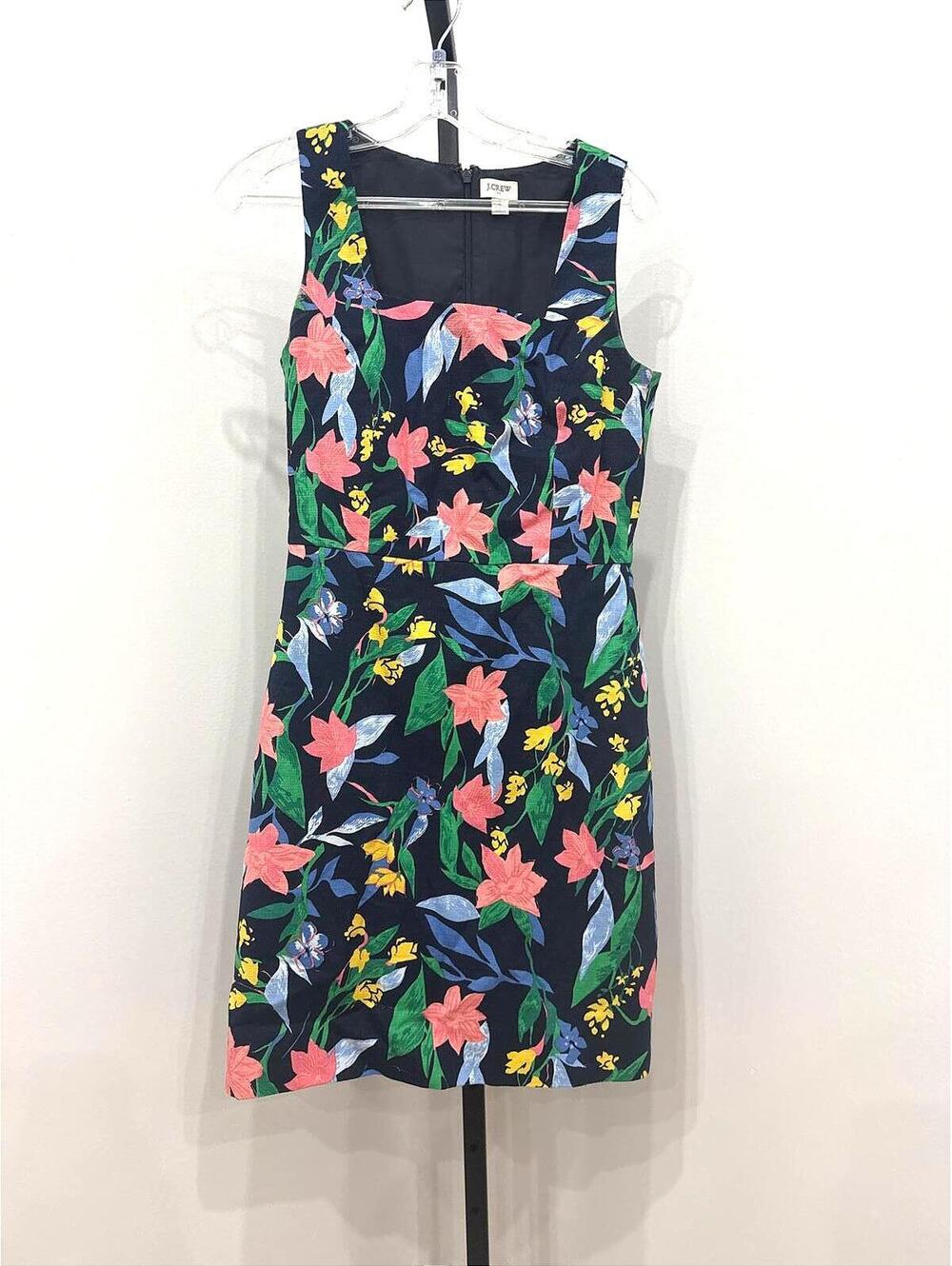 J.crew 2 Floral Sleeveless Dress shift